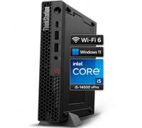 Lenovo ThinkStation P3 Tiny Desktop Computer | Intel Core Ultra 5 CPU (10 Cores, Up to 4.9GHz) | 16GB DDR5 RAM, 512GB SSD | NVIDIA RTX A400 Graphic (4GB GDDR6 RAM) | WIFI7 | Dual 4K Display Support