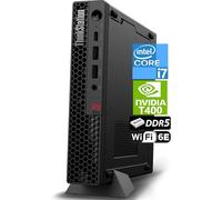 Lenovo ThinkStation P3 Tiny Workstation Mini Desktop, Intel 20-Core i7-14700, 32GB DDR5 RAM, 1TB SSD, T400 4GB Graphics, WiFi 6E + BT, HDMI, DP (5 Monitor Max), Win 11 Pro, 3YR, Business Desktop