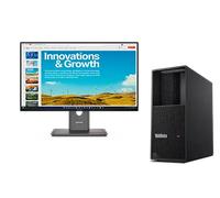 Lenovo ThinkStation P3 TWR G2 U9 32G x2 + ThinkVision P24QD-40 23,8 QHD Docking Intel Core Ultra 9 285K vPro Processor E-cores up to 4.60 GHz P-cores up to 5.50 GHz, Windows 11 Pro 64, 1 TB SSD M.2 22