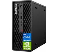 Lenovo ThinkStation P3 Ultra Small Form Factor i7-13700T, 64GB DDR5, 1TB NVMe, T400 4GB Graphics, WiFi 6 + BT, RJ-45, 3X miniDP, 3X DP Port (6 Monitor max), Win 11 Pro, 3YR, Business Desktop