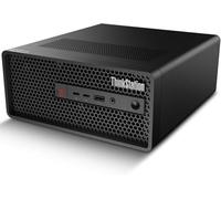 Lenovo ThinkStation P3 Ultra Small Form Factor SFF Desktop PC (Intel Core i7-14700 CPU |16GB DDR5 RAM | 512GB NVMe SSD | NVIDIA T1000 8GB | Wi-Fi 6E AX211 | Windows 11 Pro) - Black