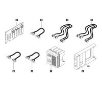 Lenovo ThinkSystem SR550/SR650 2.5" SATA/SAS 8-Bay Backplane Kit. Quantity per pack: 8 pc(s)