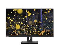 Lenovo ThinkVision E27q-20 27 2K QHD Monitor with Eyesafe IPS, 60Hz 4ms, HDMI DP, Speakers, Tilt, Swivel, Lift, Pivot - 62D0GAT1UK