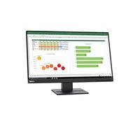 Lenovo ThinkVision E24q-20 60.5 cm (23.8") 2560 x 1440 Pixels Quad HD LED Black