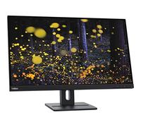 Lenovo ThinkVision E27q-20 27" WQHD WLED LCD Monitor - 16:9 - Raven Black, 14.5"x24.2"x1.8"