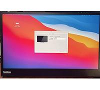 Lenovo ThinkVision M14 LED display 35.6 cm (14") 1920 x 1080 pixels Full HD Black