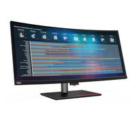 Lenovo ThinkVision P40w-20 39.7" 5K2K WUHD Curved Screen WLED LCD Monitor - 21:9 - Raven Black - 40" Class - in-Plane Switching (IPS) Technology - 5120 x 2160-1.07 Billion Colors - 300 Nit
