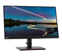 Lenovo ThinkVision T24m-20 24 Inch Class Webcam Full HD LCD Monitor - 16:9 - Raven Black