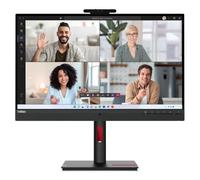 Lenovo ThinkVision T27hv-30 27" Class Webcam WQHD LED Monitor - 16:9 - Raven Black