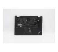 Lenovo Upper case assembly for Lenovo L13 Gen 2 ThinkPad laptops black color includes fingerprint reader clamshell design.