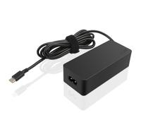 Lenovo USB-C 65W Standard AC Power Adapter, Input 100-240V, Output 5-20V - Black