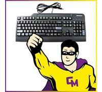 Lenovo USB Keyboard for PC AZERTY KU-0225 SD50K28607 Wired Black