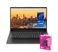 Lenovo V-Series V15 Business Laptop | 15.6" FHD 1920*1080 | 13th Gen Intel Core i7-13620H | 16GB RAM | 1TB SSD | Webcam | Wi-Fi 6 | Windows 11 Pro | Black | Bundle with ADATA 512GB SSD