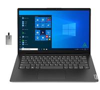 Lenovo V14 G2 14" FHD Business Laptop, AMD Ryzen 5 5500U, 20GB RAM, 512GB PCIe SSD, AMD Radeon Graphics, 720p HD Camera, WiFi, Windows 10 Pro, Black, 32GB SnowBell USB Card