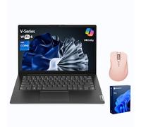 Lenovo V14 Gen 4 Business Laptop, 14" FHD Anti-Glare, Intel 10-Core i7-1355U, 24GB RAM, 1TB SSD, Webcam with Privacy Shutter, Wi-Fi 6, HDMI, Windows 11 Pro, Black, Bundle with Wireless Mouse