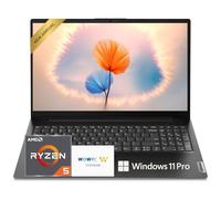 Lenovo V15 15.6 Business Laptop | 16GB DDR5 RAM | 2.5TB Storage (2TB SSD + 512GB External) | AMD Quad-Core Processor | Copilot AI | Type-C | Up to 15H Battery Life | Windows 11 Pro | WOWPC Bundle