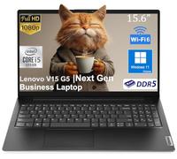 Lenovo V15 G5 Next Gen Business Laptop, 15.6″ FHD Anti-Glare Display | Intel 8-Core i5-13420H (Beat i7-1355U), 16GB DDR5 RAM, 512GB SSD, WiFi 6, BT 5.2, Win 11 Home- for Professional Workstation