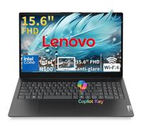 Lenovo V15 G6 15.6" FHD Laptop, Customized 8GB DDR5, 256GB SSD, Intel N100 | WiFi 6 & Bluetooth, Copilot AI, Long Battery Life, Business Black, Windows 11, 2026 Edition for Office & Student Computer
