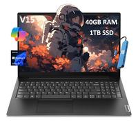 Lenovo V15 Gen 4 (15.6 inch FHD Anti-Glare, 13º Intel Core i5-13420H (Beat i7-1255U), 40GB RAM, 1TB SSD) for Business, Home, Military Grade, Ethernet, IST Hub, Win 11 Pro w/AI Copilot