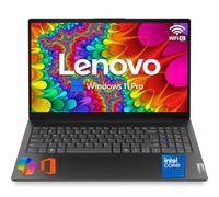 Lenovo V15 Slim Business Laptop, 15.6" FHD Display, Intel Powerful Quad-Core Processor, 8GB DDR5 RAM, 512GB PCIe SSD, Wi-Fi 6, RJ45 Ethernet, HDMI, 8-Hour Battery, Windows 11 Pro, MS 365 for the Web