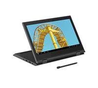 Lenovo WinBook 300e 2nd Gen Flip 82GKS00000 AMD 3015e 4GB RAM 64GB eMMC 11.6" Touchscreen Windows 10 Pro Convertible Laptop - Black - 82GKS00000