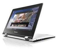 Lenovo Yoga 300 11.6 inch Convertible Touchscreen Notebook (Intel Celeron N2840, 2 GB RAM, 32 GB eMMC, WLAN, Bluetooth, Camera, Integrated Graphics, Windows 10 Home) - White