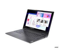 Lenovo Yoga 7 14ACN6 AMD Ryzen™ 5 5600U Hybrid (2-in-1) 35.6 cm (14") Touchscreen Full HD 8 GB LPDDR4x-SDRAM 256 GB SSD Wi-Fi 6 (802.11ax) Windows 10 Home UK English Grey