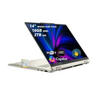 Lenovo Yoga 7 2-in-1 Copilot+ AI PC Laptop | 14" WUXGA OLED Touch (100% DCI-P3) | AMD Ryzen AI 7 350 (Up to 50 Tops) | 16GB DDR5 2TB SSD | for Creator Business Professional Win11 w/DLCA Accessory