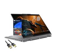 Lenovo Yoga 7 2-in-1 Laptop, 14" WUXGA Touchscreen Display, 6-Cores Ryzen 5 8640HS, 8GB RAM, 512GB PCle SSD, Backlit KB, FP Reader, USB-C, WiFi 6E, Webcam, HDMI, US Version KB, PDG HDMI, Win 11 Pro