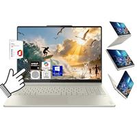 Lenovo Yoga 7 2-in-1 Laptop 16“ 2K Touchscreen, AMD Ryzen AI 5 340 Up to 4.8GHz, 16GB LPDDR5X, 2TB SSD, WiFi 7, Backlit KB, Fingerprint, Office, Win11 Pro, Linear Pen +BWE Accessories