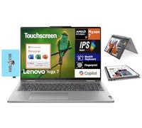 Lenovo Yoga 7 Copilot + 2-in-1 Laptop 16.0" Touchscreen IPS WUXGA Display (AMD Ryzen 7 8840HS, 16GB LPDDR5X, 1TB M.2 PCIe SSD, Backlit KB, Win 11 Pro) w/MS 365 Personal, DKZ USB Port Expander