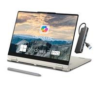 Lenovo Yoga 7 Laptop, 16" 2-in-1 2K Touchscreen Laptops, AMD Ryzen AI 5 340, Copilot AI PC, 16GB LPDDR5X RAM, 1TB SSD, WiFi 7, Backlit KB, Fingerprint, Lenovo Linear Pen, Win11 Pro