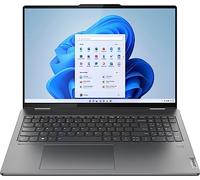 Lenovo Yoga 7 Laptop, 2023, 16" 1920 x 1200 Touchscreen, Intel Core i7-1355U 10-Core, 16GB LPDDR5, 1TB SSD, Windows 11 Pro, Backlit Keyboard, Wi-Fi 6E, Bluetooth 5.1, Thunderbolt 4, Storm Grey
