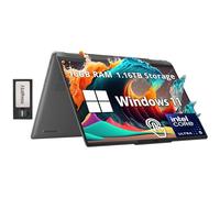 Lenovo Yoga 7i 14" 2K Touchscreen 2-in-1 Laptop, Intel Ultra 5 125U, 16GB RAM, 1.16TB Storage (1TB SSD+160GB Docking Station Set), Backlit Keyboard, Wi-Fi 6E, Fingerprint Reader, Win 11, Gray