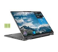 Lenovo Yoga 7i 16" 2.5K (2560 x 1600) Touchscreen 2-in-1 Convertible Laptop Tablet, 12th Intel Evo Platform 12-Core i5-1240P, 8GB LPDDR5 RAM, 512GB SSD, Backlit KB, Fingerprint, Windows 11, w/Battery