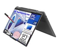 Lenovo Yoga 7i 16" Touchscreen FHD+ Business 2-in-1 Laptop Computer, 13th Gen Intel 12 Cores i7-1355U, 16GB LPDDR5 RAM, 512GB PCIe SSD, WiFi 6E, BT 5.1, Backlit KB, FR, Windows 11, BROAG Pen