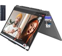 Lenovo Yoga 7i 2-in-1 16" 2K WUXGA Touchscreen Laptop, Intel Core Ultra 5 125U 12-Core Processor, 16GB RAM 512GB SSD, Fingerprint Reader, Backlit Keyboard, Wi-Fi 6E, Windows 11 Home, Storm Grey