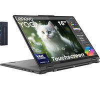 Lenovo Yoga 7i 2-in-1 16" FHD 2K Touchscreen Laptop, Intel Core Ultra 7 155U, 16GB RAM 1TB SSD, Backlit Keyboard, Fingerprint Reader, Wi-Fi 6E, Bluetooth 5.3, Webcam, Windows 11 Home, Storm Grey