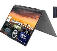 Lenovo Yoga 7i 2-in-1 16" IPS 2K Touchscreen Laptop, Intel 12-Core Ultra 7 155U, 16GB RAM 2TB SSD, Wi-Fi 6E, Bluetooth, Backlit Keyboard, Fingerprint Reader, Webcam, Windows 11 Pro, Storm Grey