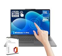 Lenovo Yoga 7i 2-in-1 Business Laptop - 16" FHD+ Touch Screen | Ultra 5 125U | Intel HD Graphics Backlit KB | Wi-Fi 6 | Win 11 Pro | Office 2021 Lifetime bundle with accessories(16GB DDR5 | 512GB SSD)