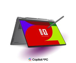 Lenovo Yoga 7i 2-in-1 Gen 11 Aura Edition 14 Intel Intel Core Ultra 5 322 Processor LPE-cores up to 3.30 GHz P-cores up to 4.40 GHz, Windows 11 Home 64, 512 GB SSD M.2 2242 PCIe Gen4 QLC - 83TCCTO1WWG