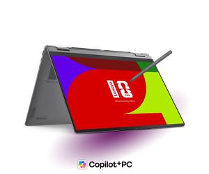 Lenovo Yoga 7i 2-in-1 Gen 11 Aura Edition 16 Intel Intel Core Ultra 7 355 Processor LPE-cores up to 3.50 GHz P-cores up to 4.70 GHz, Windows 11 Home 64, 1 TB SSD M.2 2242 PCIe Gen4 QLC - 83TECTO1WWGB2