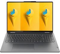 Lenovo Yoga 7i 2-in-1 Laptop, 16" WUXGA (1920 x 1200) Touch Screen, Intel Iris Xe Graphics, Intel Core i5-1335U, 8GB RAM, 512GB PCIe SSD, Backlit, Windows 11 Home, Storm Grey, with 5ave Stylus Pen
