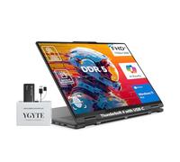 Lenovo Yoga 7i 2 in 1 Laptop Touchscreen, 16" FHD+ 360 Foldable Touch Screen Convertible, Intel Core Ultra 7, Windows 11 Laptop |Backlit |Fingerprint |YGYTEaccessory|16GB DDR5 RAM 512GB SSD+512GB PSSD