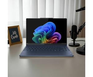 Lenovo Yoga 9i 2-in-1 Gen 10 Aura Edition 14? Intel Intel Core Ultra 7 258V Processor LPE-cores up to 3.70 GHz P-cores up to 4.80 GHz , 32 GB MOP, Windows 11 Pro 64, 1 TB SSD M.2 2242 PCIe Gen4 TLC -