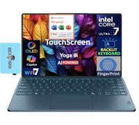 Lenovo Yoga AI Powered Laptop 14.0" Touchscreen OLED 4K Display (Intel Ultra 7-258V, 32GB LPDDR5X, 1TB SSD, Intel Arc 140V, Backlit KB, Win 11 Home) w/MS 365 Personal, DKZ USB Port Expander