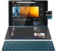 Lenovo Yoga Book 9i 2-in-1 13.3" 2.8K Dual Screen OLED Touch Laptop - Intel Core i7-1355U with 16GB Memory - 1TB SSD - Tidal Teal - US Version