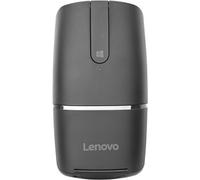 Lenovo Yoga Mouse, Black, Ultra Slim 13.5 mm, 180 Degree Rotatable Hinge, 2.4G or Bluetooth 4.0 Wireless Connection, Multilayer Adaptive Touchpad, Rechargeable Battery, GX30K69565