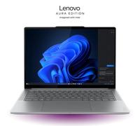 Lenovo Yoga Pro 7i Gen 10 Aura Edition 14? Intel Intel Core Ultra 7 255H Processor E-cores up to 4.40 GHz P-cores up to 5.10 GHz, Windows 11 Home 64, 1 TB SSD M.2 2242 PCIe Gen4 TLC - 83KFCTO1WWGB3
