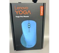 Lenovo Yoga Pro Mouse MA695B Dual Bluetooth 5.0 Wireless 2400 DPI Blue BNIB